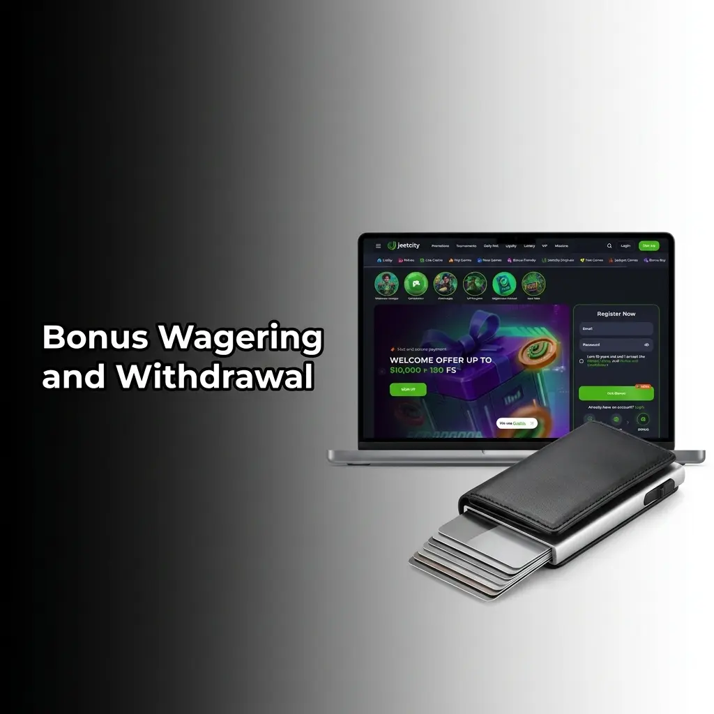 JeetCity bonus wagering and withdrawal rules