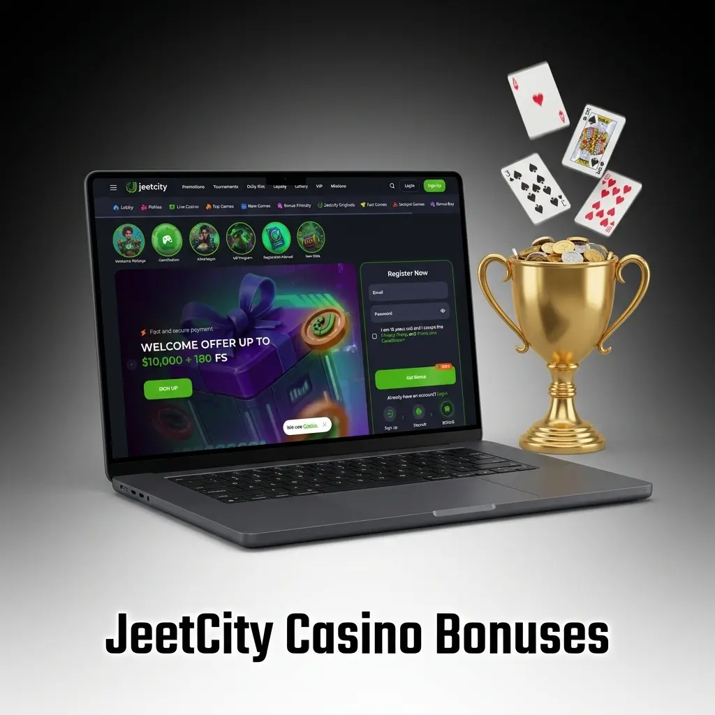 JeetCity Casino bonuses overview
