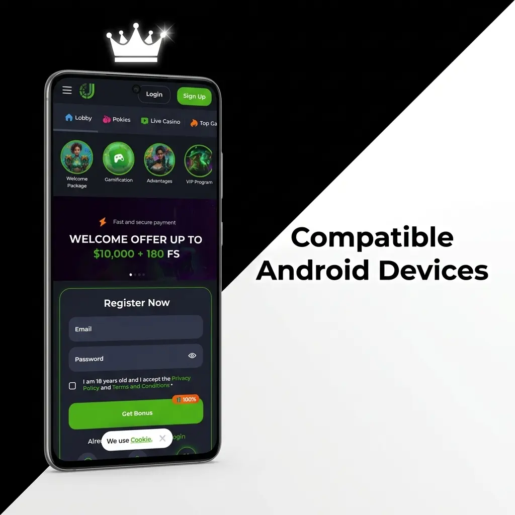 Compatible Android devices for the JeetCity app