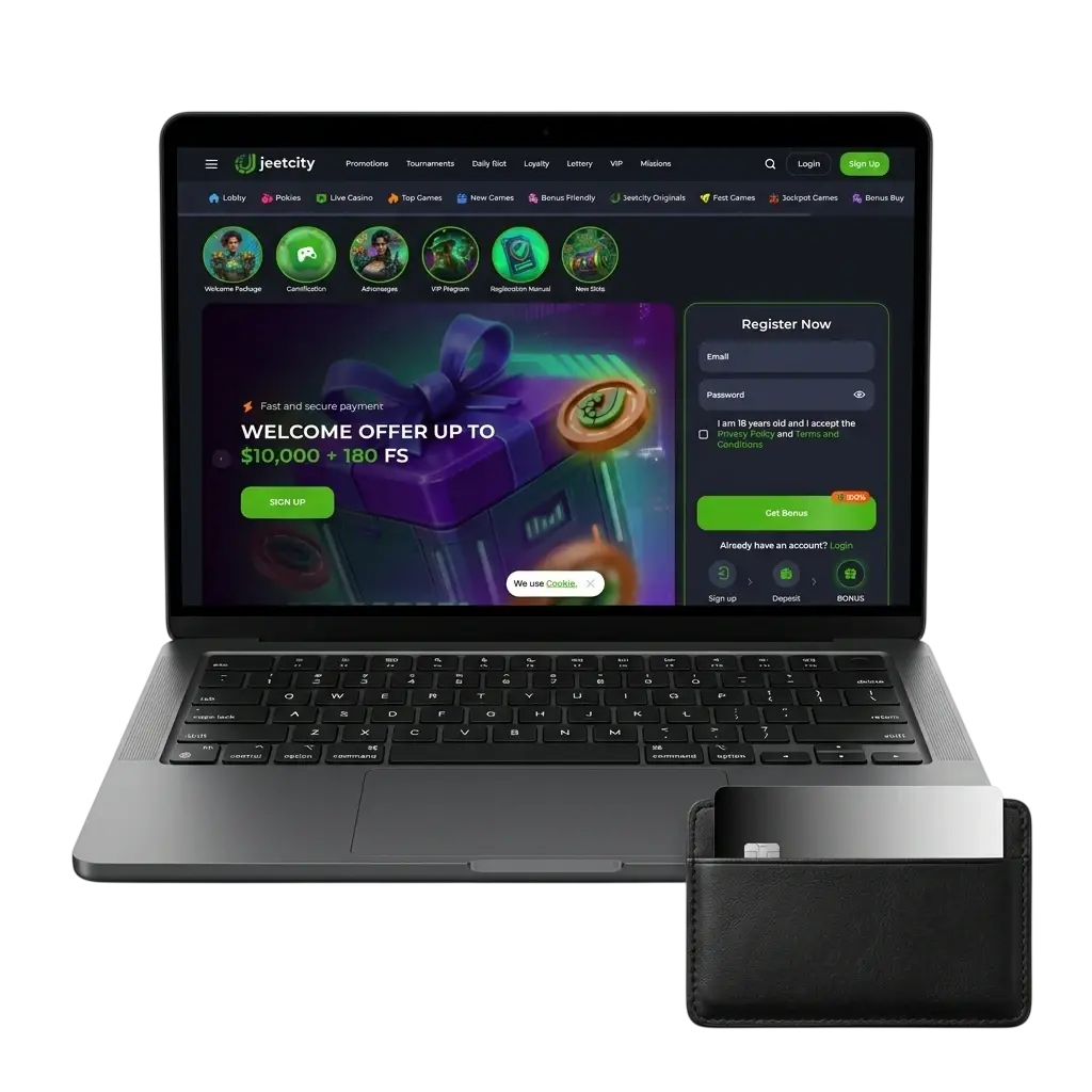 JeetCity deposit methods available to Australian players