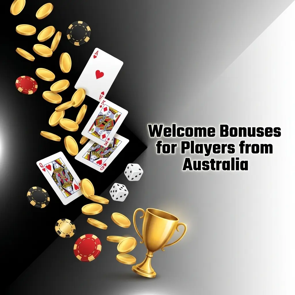 Welcome bonus promotion for Australian players