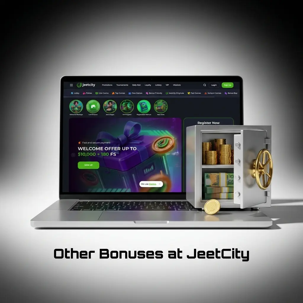 JeetCity Casino additional bonuses