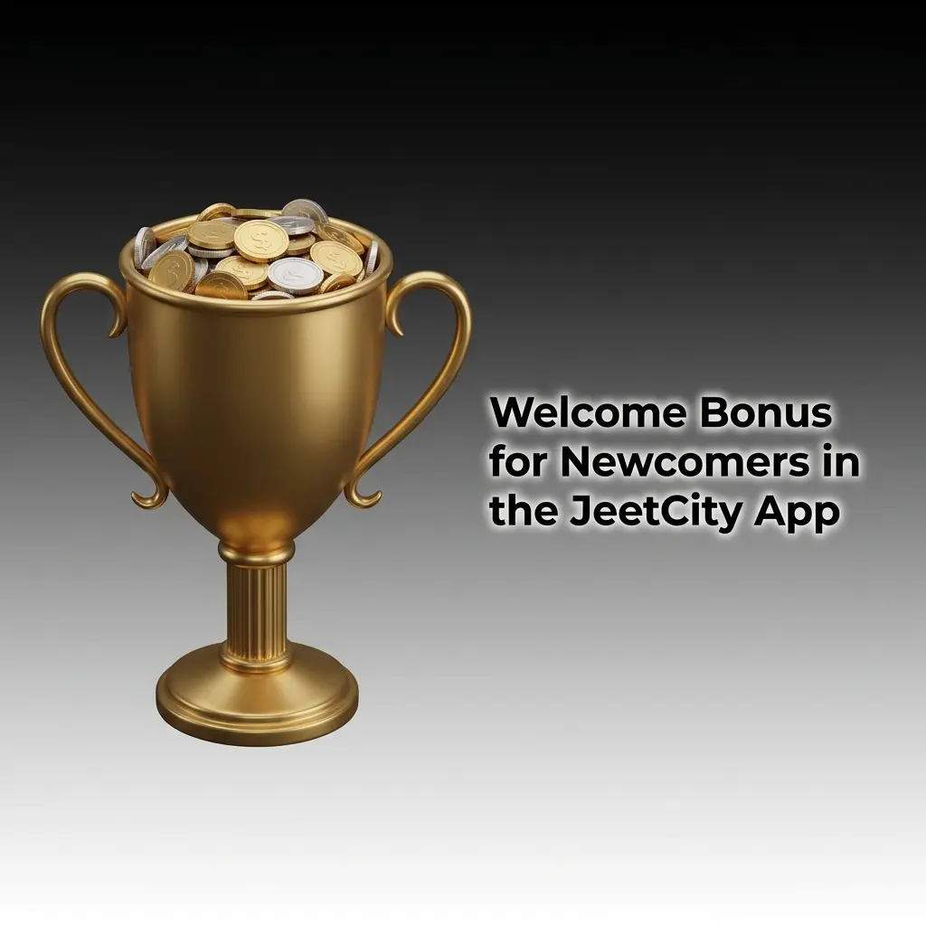 JeetCity app welcome bonus screen